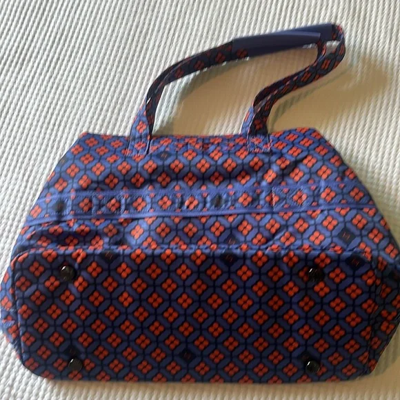 Lug Tempo Tote Bag Very Berry Blue Orange/Blue - Picture 7 of 9